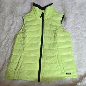 Calvin Klein Lime Green Puffer Vest